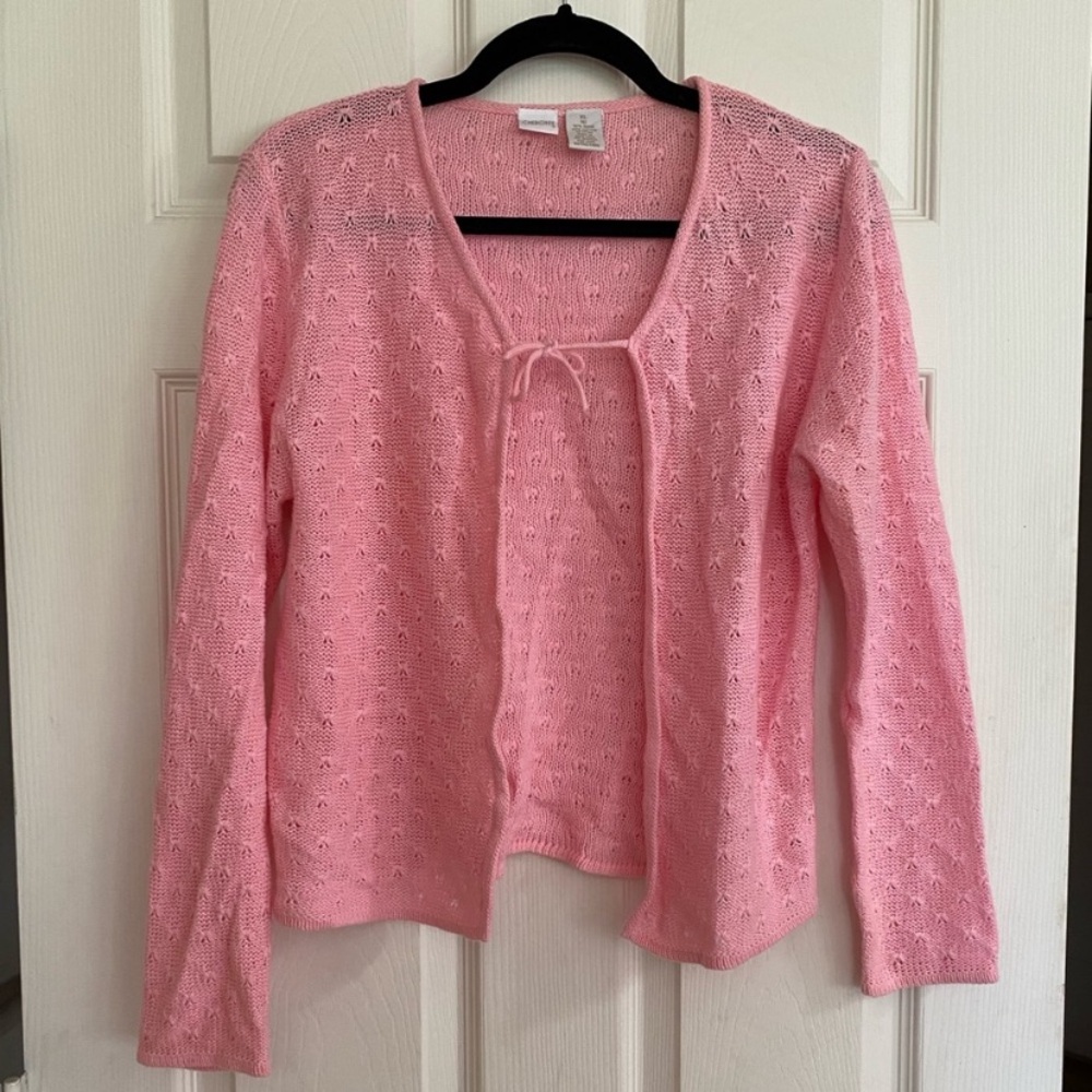 Cherokee Light Pink Cardigan